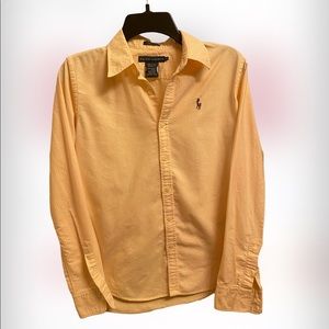 Ralph Lauren yellow striped button down
